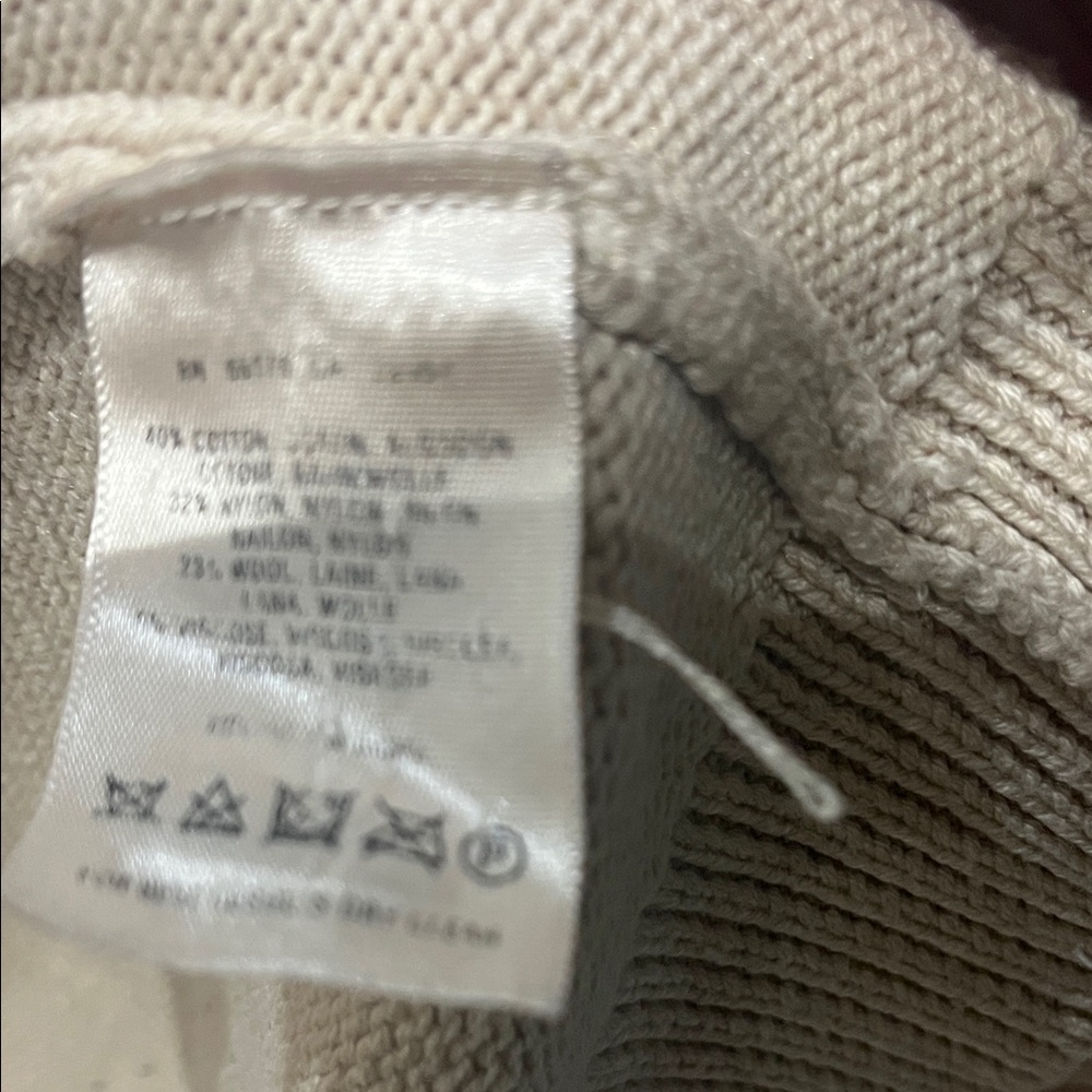 Anthropologie Yellow and Cream Striped Cardigan - Picture 5 of 5